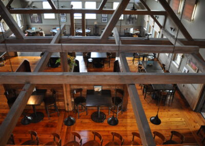 Main room at Turkey Hill Brewing